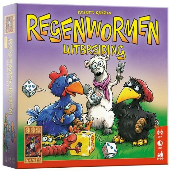 Cover for 999games · Spel Regenwormen Uitbreiding (Spielzeug)