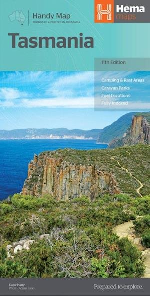 Cover for Hema Maps · Hema Maps: Hema Handy Map Tasmania (Inbunden Bok) (2021)