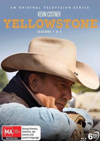 Cover for Yellowstone: Seasons 1 &amp; 2 (Blu-ray) (2020)