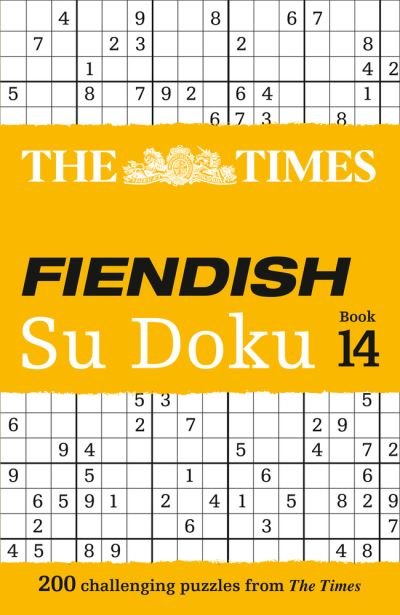 Cover for The Times Mind Games · The Times Fiendish Su Doku Book 14: 200 Challenging Su Doku Puzzles - The Times Su Doku (Paperback Bog) (2021)