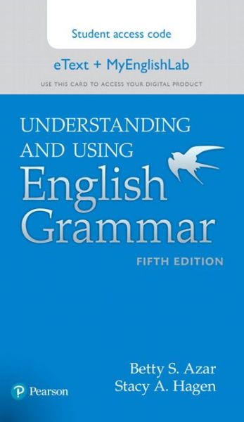 Cover for Betty S Azar · Understanding and Using English Grammar, eText with MyLab English (Paperback Book) (2017)