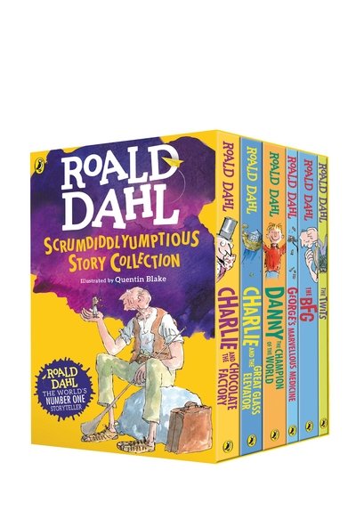 Cover for Roald Dahl · Roald Dahl's Scrumdiddlyumptious Story Collection (Bog) (2016)