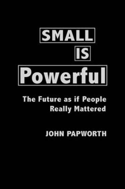 Small is Powerful: The Future as if People Really Mattered - Praeger Studies on the 21st Century - John Papworth - Books - Bloomsbury Publishing Plc - 9780275954246 - October 24, 1995