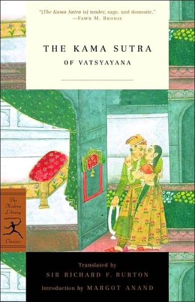 Cover for Richard Burton · The Kama Sutra of Vatsyayana - Modern Library Classics (Paperback Book) [New edition] (2002)