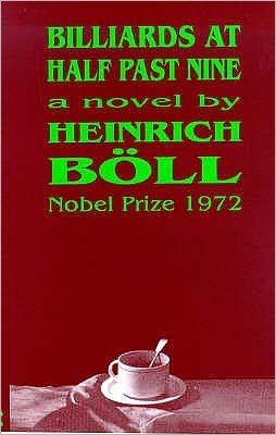 Cover for Heinrich Boll · Billiards at Half Past Nine (Paperback Bog) [UK edition] (2000)