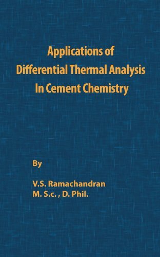 Application of Differential Thermal Analysis in Cement Chemistry - V. S. Ramachandran - Bücher - Chemical Publishing Co Inc.,U.S. - 9780820600246 - 8. Februar 1969