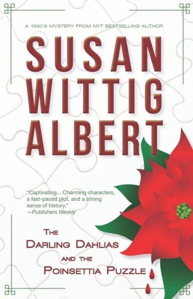 Cover for Susan Wittig Albert · The Darling Dahlias and the Poinsettia Puzzle (Pocketbok) (2019)
