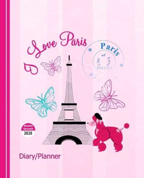 Cover for Shayley Stationery Books · I Love Paris (Paperback Book) (2019)