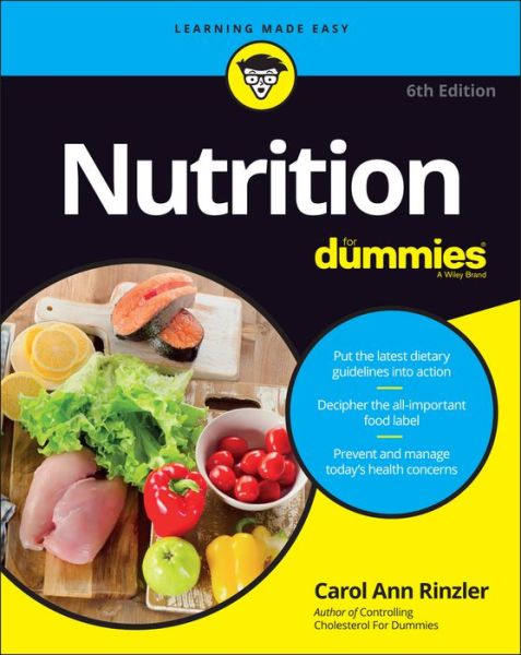 Cover for Carol Ann Rinzler · Nutrition For Dummies (Paperback Book) [6th edition] (2016)