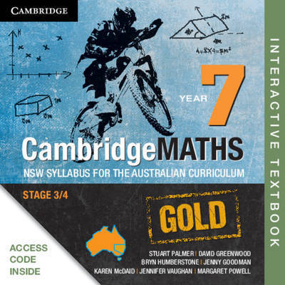 Cover for Stuart Palmer · Cambridge Mathematics GOLD NSW Syllabus for the Australian Curriculum Year 7 Digital (Card) (N/A) (2015)