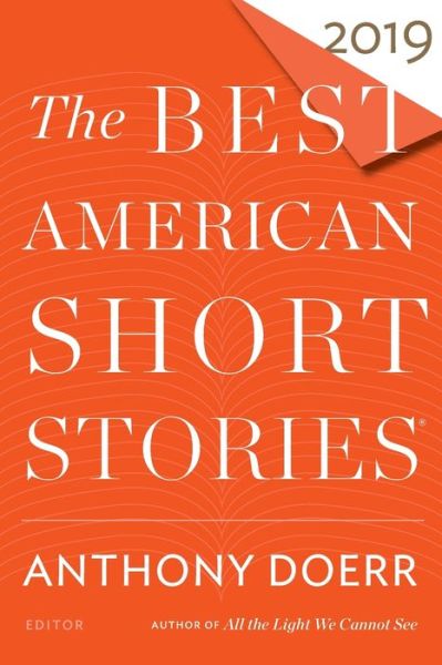 Cover for Anthony Doerr · The Best American Short Stories 2019 - Best American (Paperback Bog) (2019)