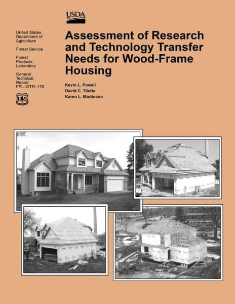 Cover for United States Department of Agriculture · Assessment of Research and Technology Transfer Needs for Wood-frame Housing (Paperback Book) (2015)