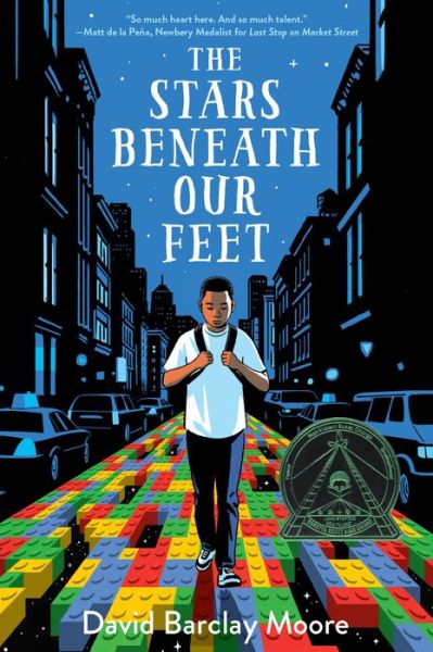 Cover for David Barclay Moore · The Stars Beneath Our Feet (Hardcover Book) (2017)