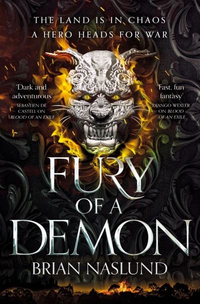 Cover for Brian Naslund · Fury of a Demon - Dragons of Terra (Paperback Book) (2022)
