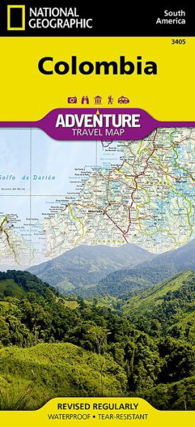 Cover for National Geographic Maps · Colombia: Travel Maps International Adventure Map (Kort) (2012)