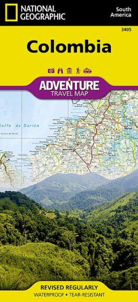 Colombia: Travel Maps International Adventure Map - National Geographic Maps - Books - National Geographic Maps - 9781566956246 - August 31, 2012