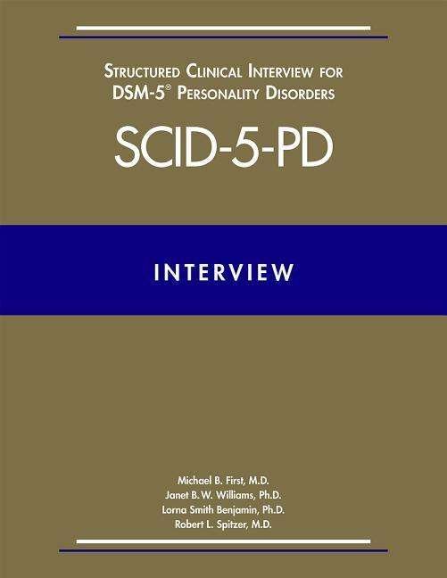 Cover for First, Michael B. (New York State Psychiatric Institute) · User's Guide for the Structured Clinical Interview for DSM-5® Disorders—Clinician Version (SCID-5-CV) (Taschenbuch) (2016)