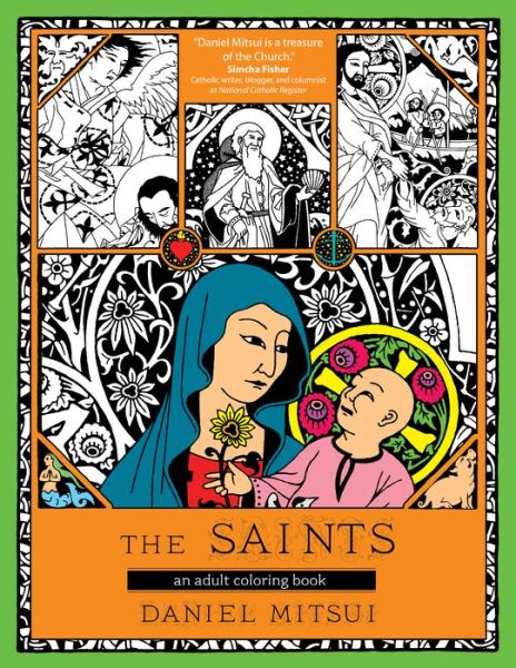 Cover for Daniel Mitsui · The Saints: An Adult Coloring Book (Paperback Book) (2016)