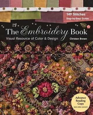 Cover for Christen Brown · The Embroidery Book: Visual Resource of Color &amp; Design (Paperback Book) (2016)