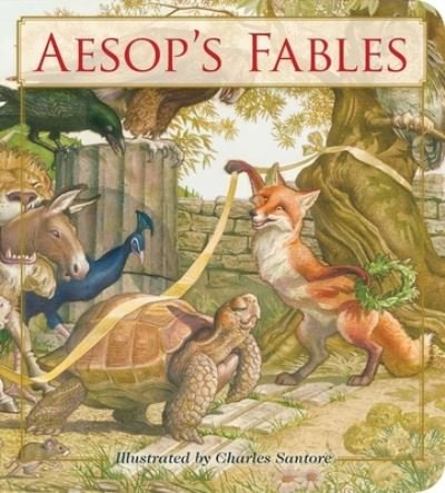Cover for Aesop · Aesop's Fables Oversized Padded Board Book: The Classic Edition - Oversized Padded Board Books (Board book) (2020)