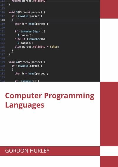 Cover for Gordon Hurley · Computer Programming Languages (Gebundenes Buch) (2022)