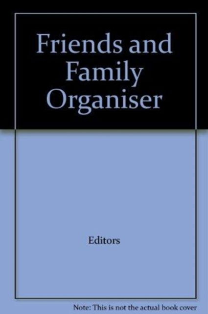 Cover for Editors · Friends and Family Organiser (Trykksaker)