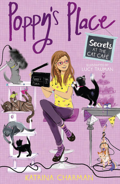 Cover for Katrina Charman · Secrets at the Cat Cafe - Poppy's Place (Taschenbuch) (2017)