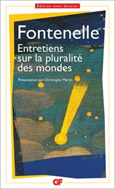 Cover for Bernard de Fontenelle · Entretiens sur la pluralite des mondes (Pocketbok) (1998)