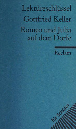 Cover for Gottfried Keller · Reclam Ub 15324 Lekt.keller.romeo U.jul (Book)