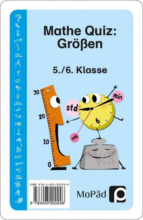 Cover for Eggert · Mathe-Quiz: Größen (Kartenspiel) (Book)