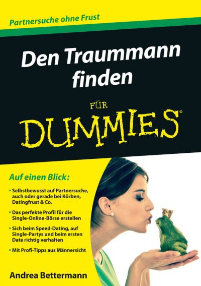 Cover for Andrea Bettermann · Den Traummann finden fur Dummies - Fur Dummies (Paperback Book) (2015)