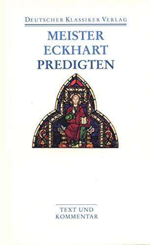 Cover for Meister Eckhart · Werke.1 Predigten (Buch)