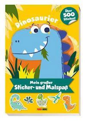 Dinosaurier: Mein großer Sticker- und Malspaß - Panini Verlags GmbH - Libros - Panini Verlags GmbH - 9783833241246 - 5 de abril de 2022