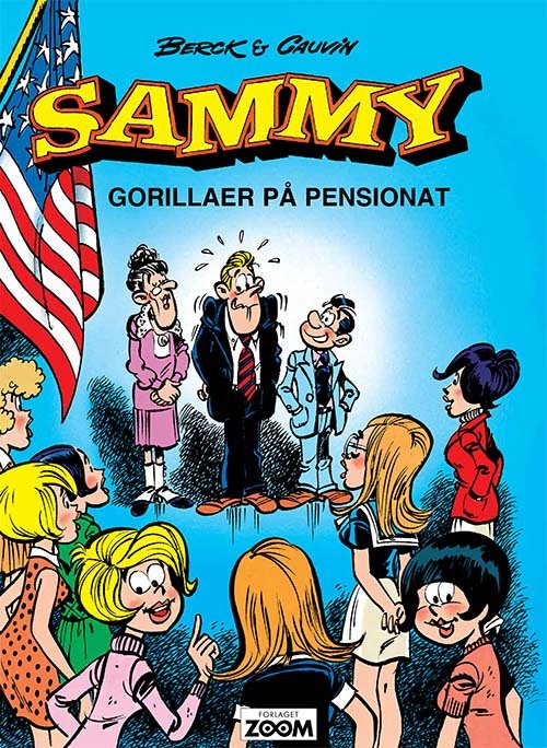 Cover for Berck Raoul Cauvin · Sammy: Sammy: Gorillaer på pensionat (Hæftet bog) [1. udgave] (2020)