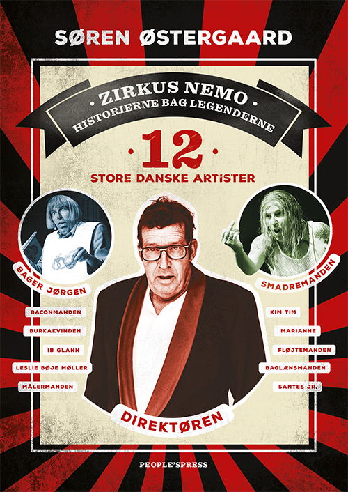 Cover for Søren Østergaard · 12 Store danske artister (Innbunden bok) [1. utgave] (2019)