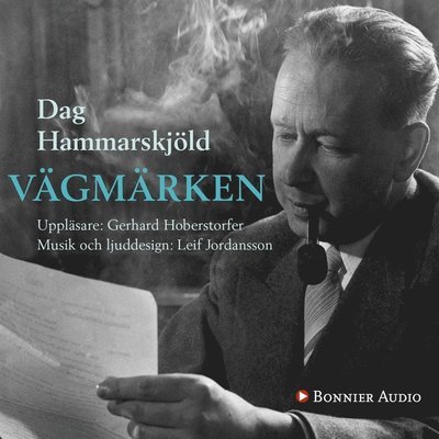 Cover for Dag Hammarskjöld · Vägmärken (Audiobook (MP3)) (2018)