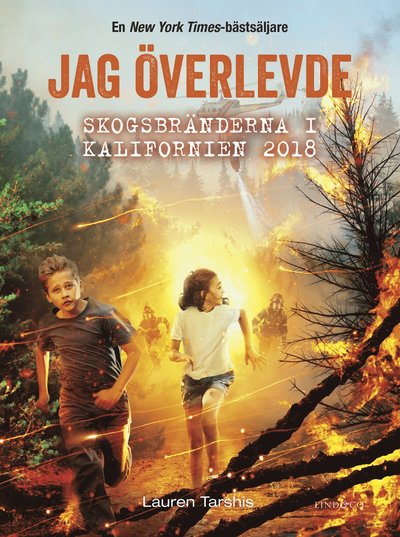 Cover for Lauren Tarshis · Jag överlevde skogsbränderna i Kalifornien 2018 (Indbundet Bog) (2022)