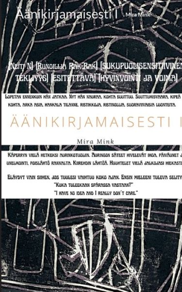 Cover for Mira Mink · Äänikirjamaisesti I (Paperback Book) (2022)