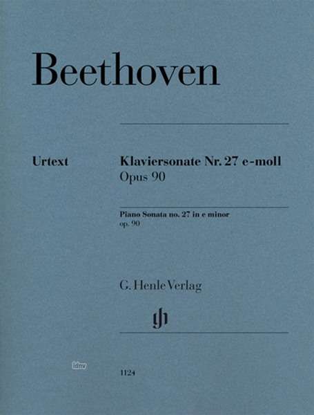 Klaviersonate Nr. 27 e-moll O - Beethoven - Kirjat -  - 9790201811246 - 