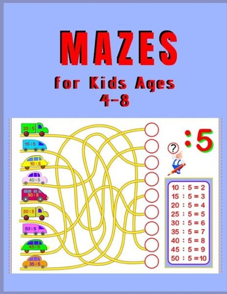 Cover for Zod-7 Media · Mazes for Kids Ages 4 - 8 (Taschenbuch) (2020)