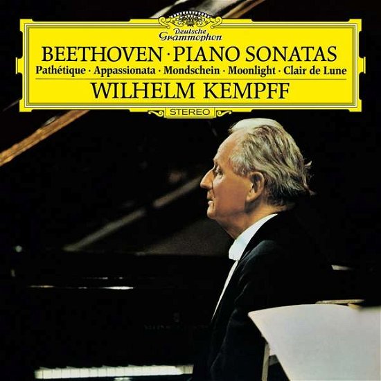 Cover for Wilhelm Kempff · Beethoven: Piano Sonata No.8 in C Minor, Op.13 -&quot;pathétique&quot; Piano Sonata No.14 in C Sharp Minor, Op.27 No.2 -&quot;moonlight&quot; Piano Sonata No.23 in F Minor, Op.57 -&quot;appassionata (LP) (2017)