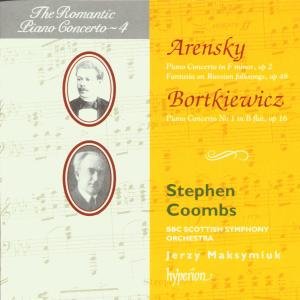 Stephen Coombs Jerzy Maksymiu · Arensky  Bortkiewicz Piano C (CD) (1999)