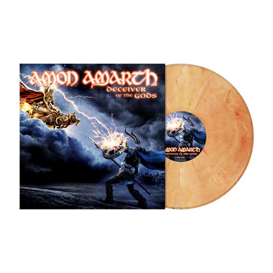 Cover for Amon Amarth · Deceiver of the Gods (Beige Red Marbled) (LP) (2022)