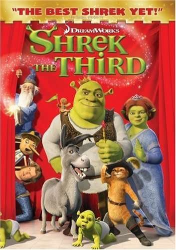 Cover for Shrek the Third · Shrek the Third - Shrek the Third (DVD) [Widescreen edition] (2023)