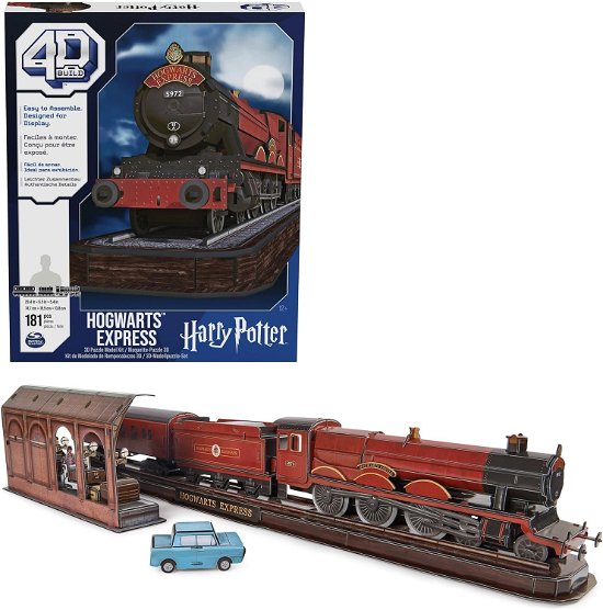 Cover for Harry Potter: 4d Build · Harry Potter: 4d Build - Hogwarts Express 3d Puzzle (Toys)