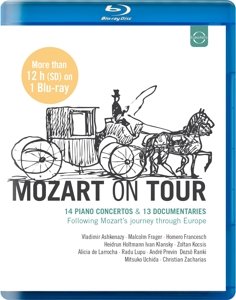 Cover for Wolfgang Amadeus Mozart (1756-1791) · Klavierkonzerte Nr.45689121417192023242627 (Blu-ray) (2014)