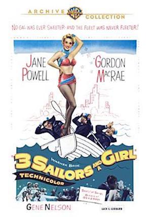 Cover for 3 Sailors &amp; a Girl (DVD) (2009)