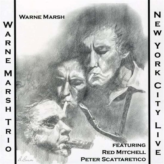 Cover for Warne Marsh · New York City Live (CD) (2010)