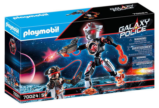 Cover for Playmobil · Galaxy Politie Piratenrobot (MERCH)