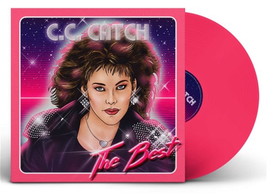 Cover for Cc Catch · The Best (Pink Vinyl) (LP) [Limited edition] (2022)